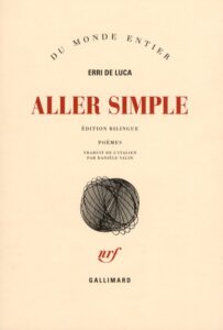 Erri De Luca - Aller Simple (Traduzione Francese)